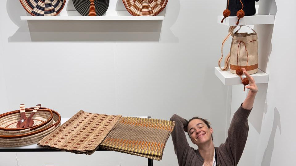 Paula van Meerbeke, founder of Katünaa, exploring Colombian artisanal craftsmanship and sustainable design.