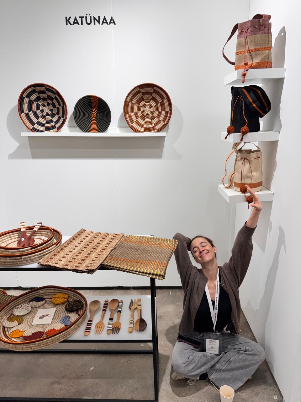 Paula van Meerbeke, founder of Katünaa, exploring Colombian artisanal craftsmanship and sustainable design.